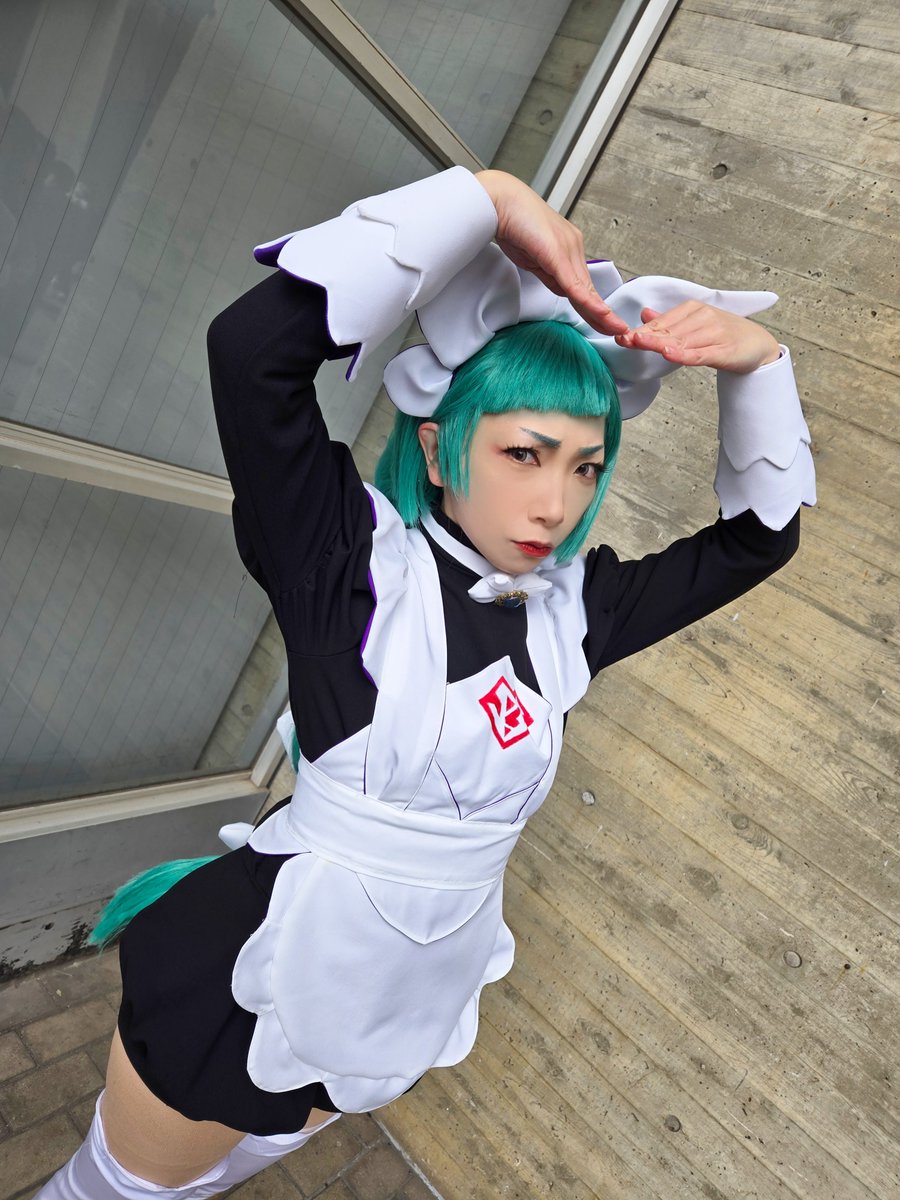 cosplay】 ポケモンZA ハルジオ🐲 お友達が撮影してくれました