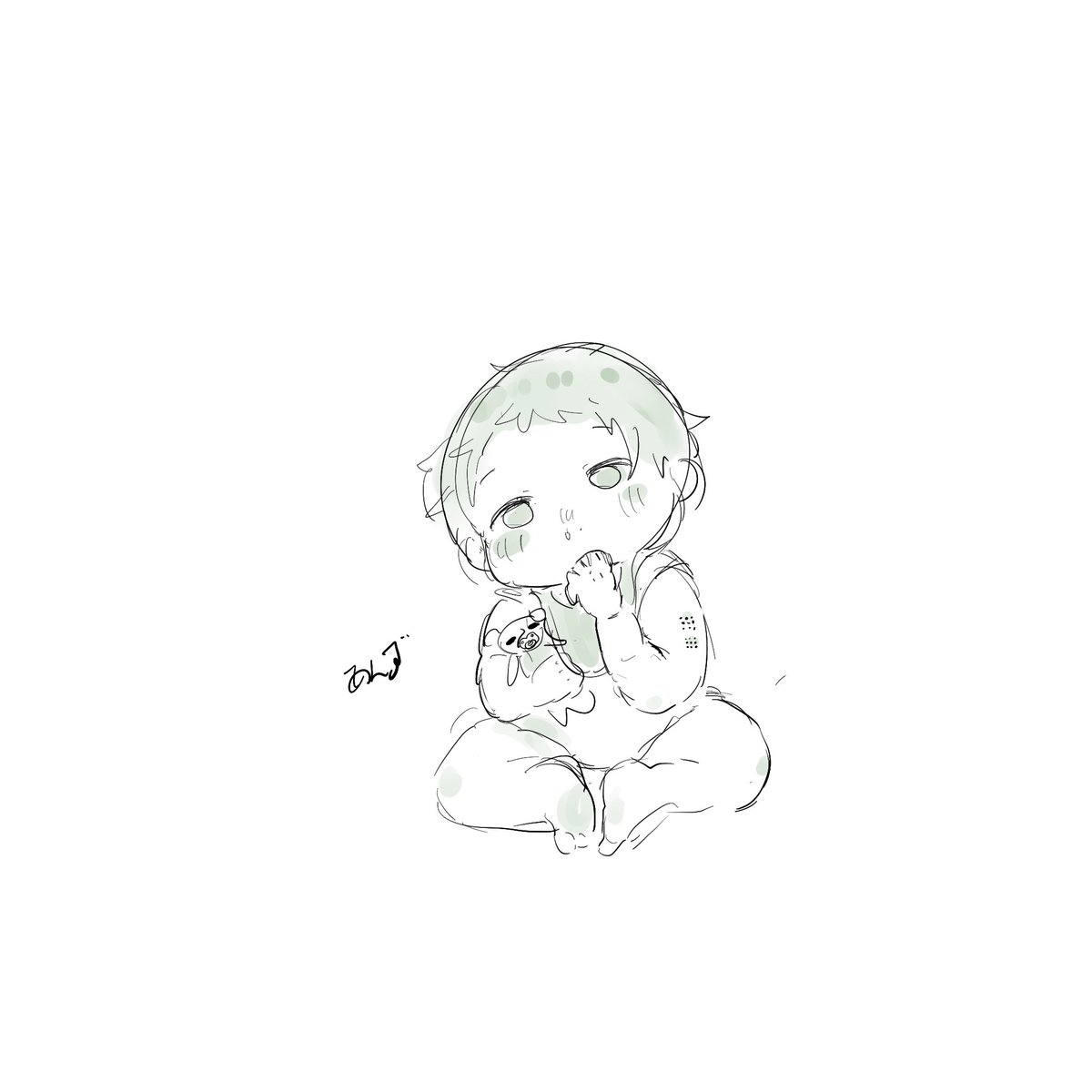_anzu_86's tweet photo. ※年齢操作
もちもちおちびは可愛い🍼🧸 https://t.co/DLt6Ded3Rv