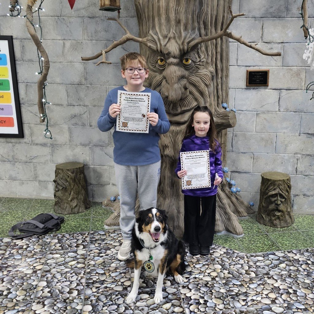 Congrats to Preston &amp; Kendall for their Positive Behavior Referrals!

#BeABlackKnight