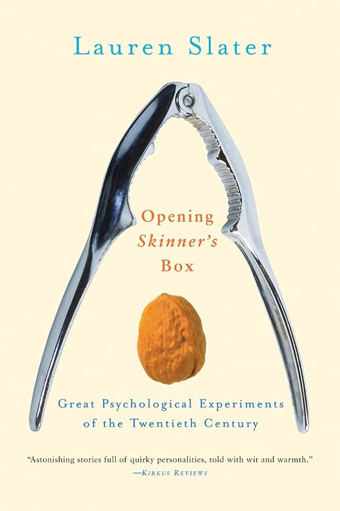 5 books that could replace a psychology degree:

1) Opening Skinner's Box by Lauren Slater

'experiments'