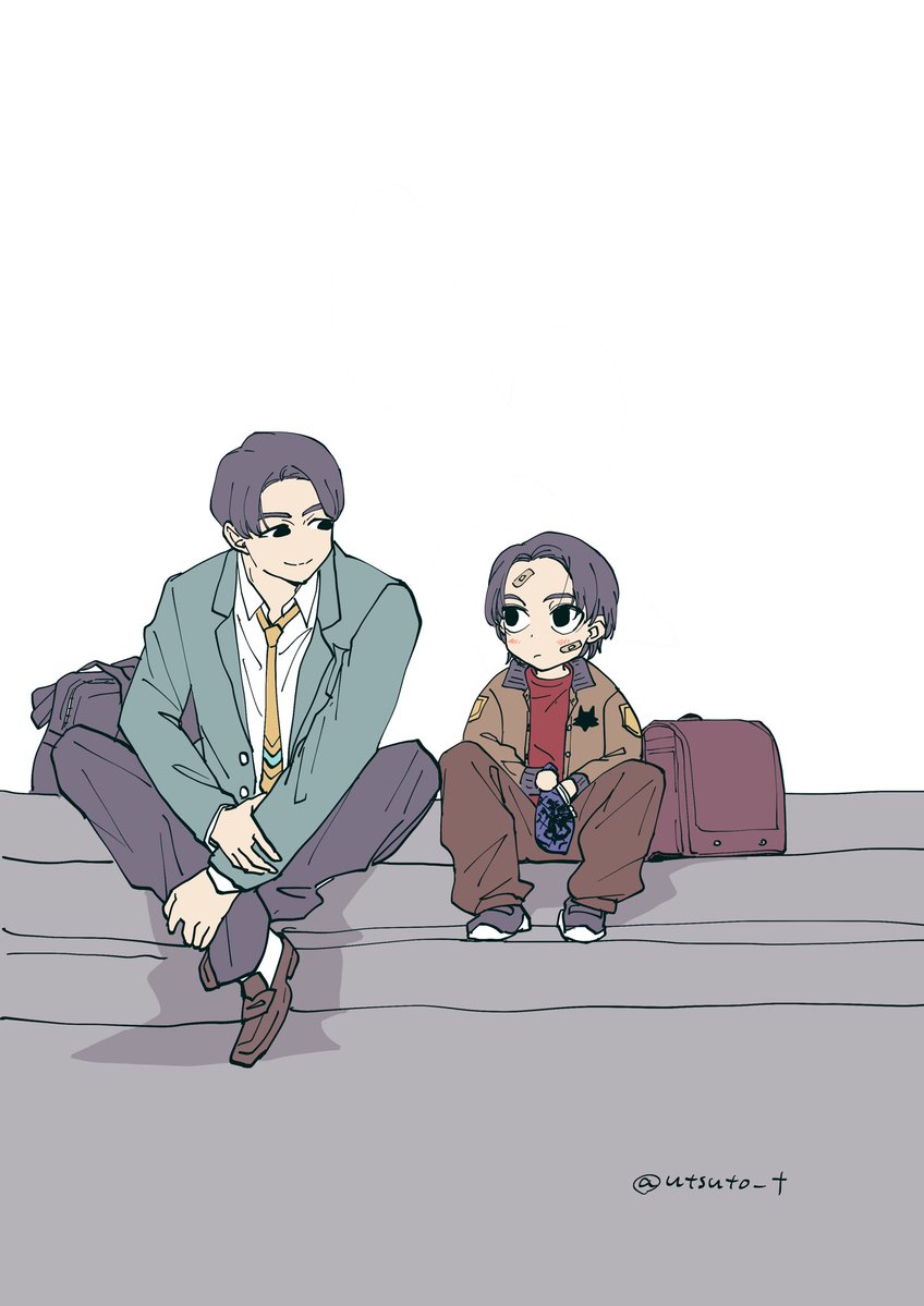 utsuto_t's tweet image. 「悪くねぇよ」