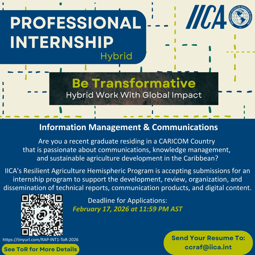 IICA ECS tweet media