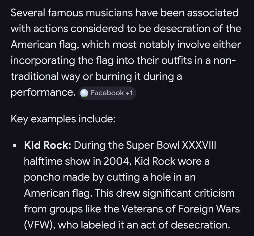 RyanShe02045405's tweet photo. @1Anna2Banana @Rosanna42 @SnowflakeSlayr1 @amandacvance Bad Bunny did no such thing, other than in AI world. But here you go, in case you didn't know who has desecrated an American flag, during a Super Bowl halftime show at that... https://t.co/V0Ifr1D8vy