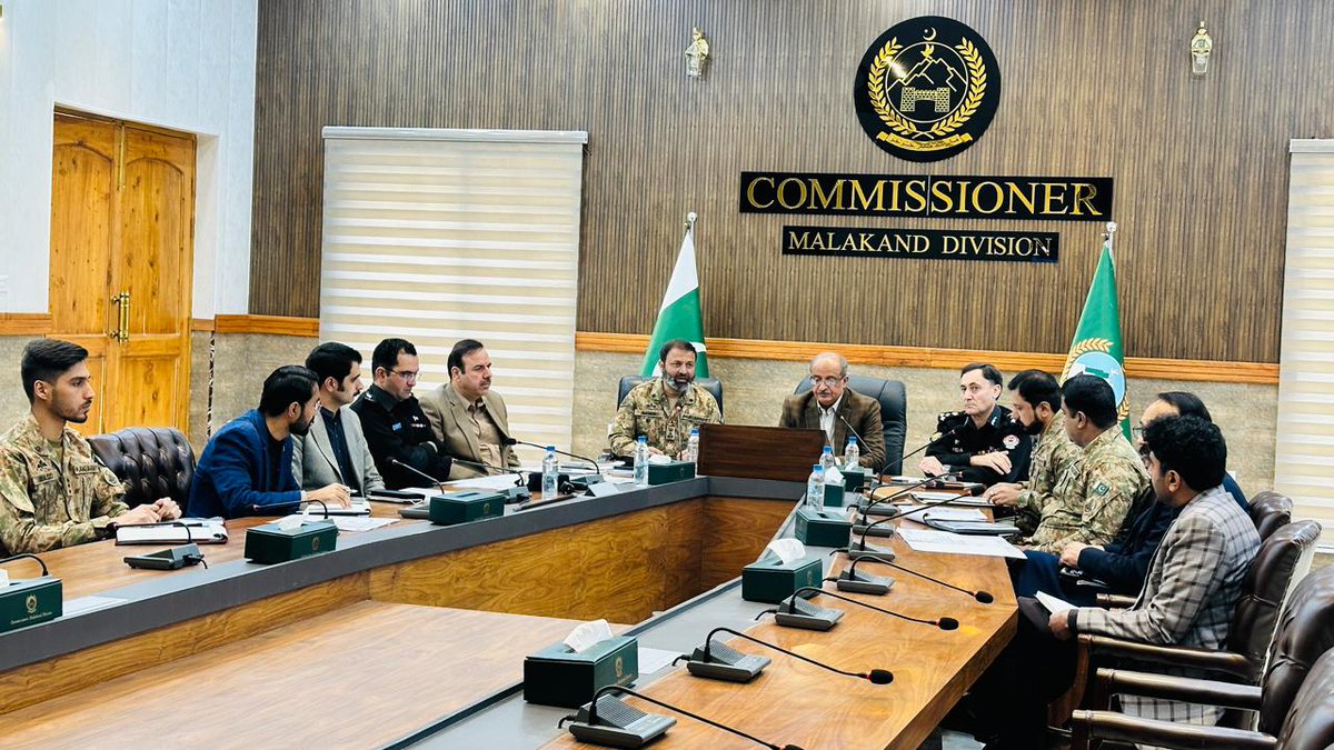 Commissioner Malakand Division tweet media