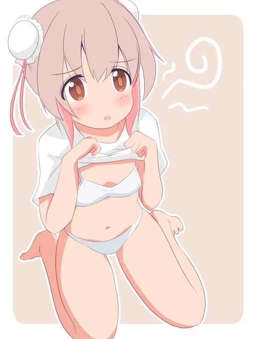 聴診されるお兄ちゃん #おにまい #おにまいお絵かき