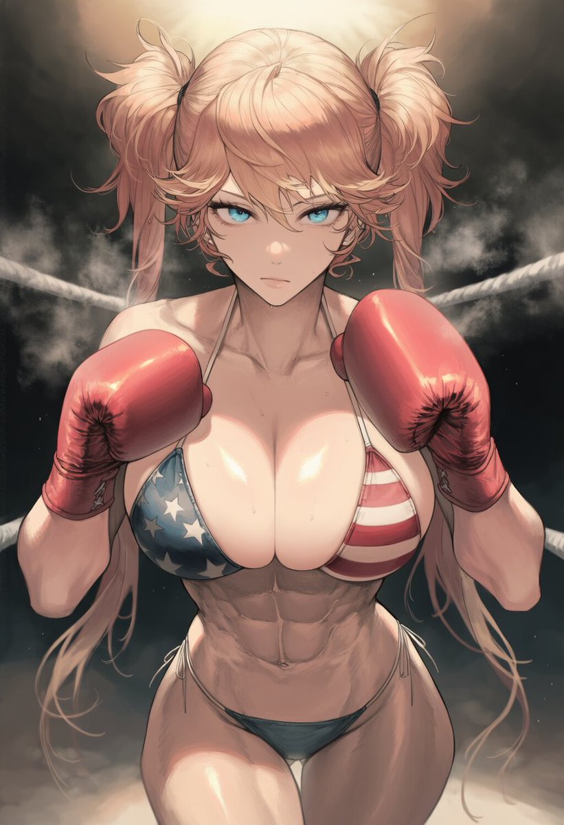 femaleboxingAI's tweet photo. #AIボクシング部 https://t.co/3ZA2xb2C7G