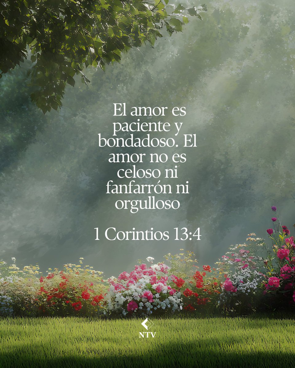 Este versículo bíblico nos enseña que el amor verdadero se demuestra con paciencia, bondad y acciones constantes, reflejando el carácter de Dios en nuestra vida diaria.

#amor #Biblia #NTV #versiculos #VidaCristiana #Fe