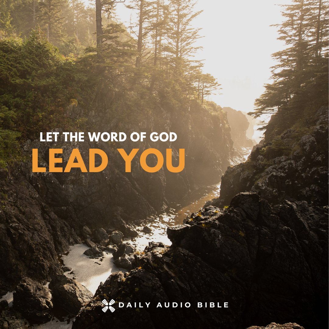 As the week begins, we choose direction before distraction. We listen first. We center ourselves in truth. This is how we walk forward, together.

#DailyAudioBible #DABCommunity #DABFamily #BibleInAYear #ScriptureDaily #GodsWord #BibleReading #WordOfGod #FaithJourney