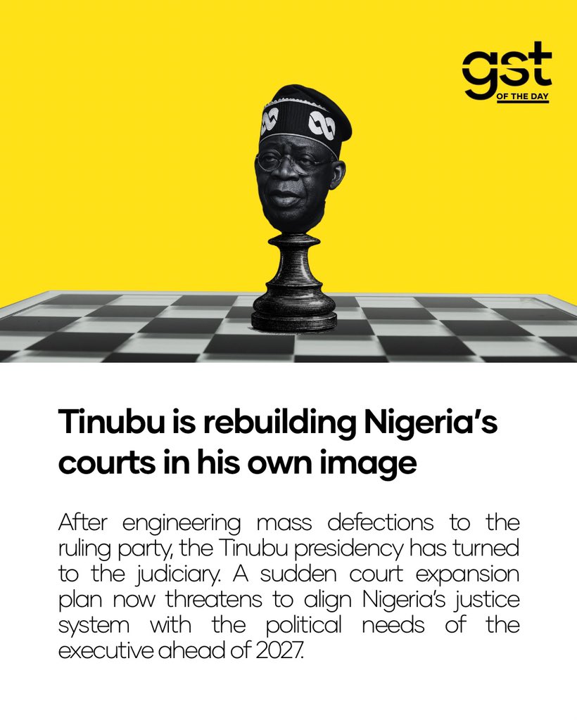 Tinubu is not preparing to win 2027.
He is preparing to steal it.

Dismantle electronic results.
Weaken voter ID.
Capture the courts.

This is a coup by paperwork.