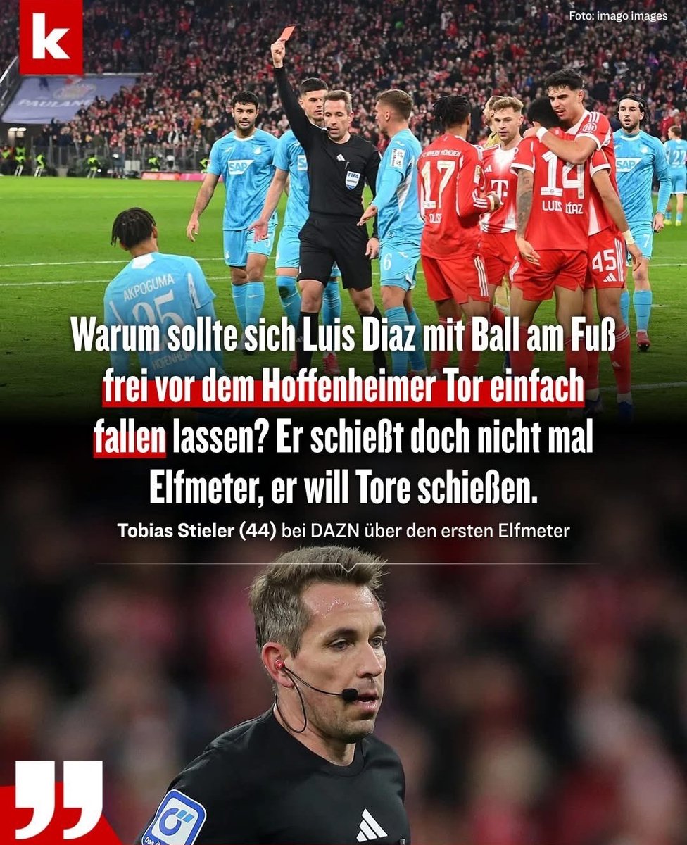 PalaciosSZN's tweet photo. Unabhängig davon obs ein Foul war oder nicht (wars nicht) ist eine solche Argumentation eines Bundesliga-Schris absolut alarmierend. Nach der Logik muss ja jede Schwalbe in der ein Abschluss hätte erfolgen können ein Foul sein, hört der sich eigentlich selber zu? https://t.co/VkWvEaGo1H