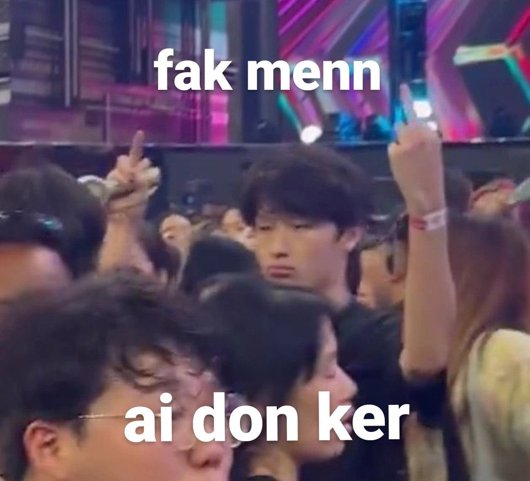 sunny_primrose's tweet photo. @tFgrzt0q4Uevu7i but this is also the rule "if you don't follow the rules, your face become meme everywhere".

example: https://t.co/3vzqzWUmQm