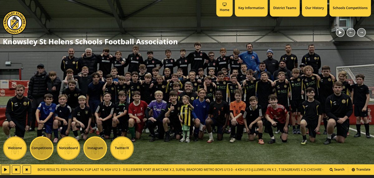 Knowsley St Helens SFA tweet media