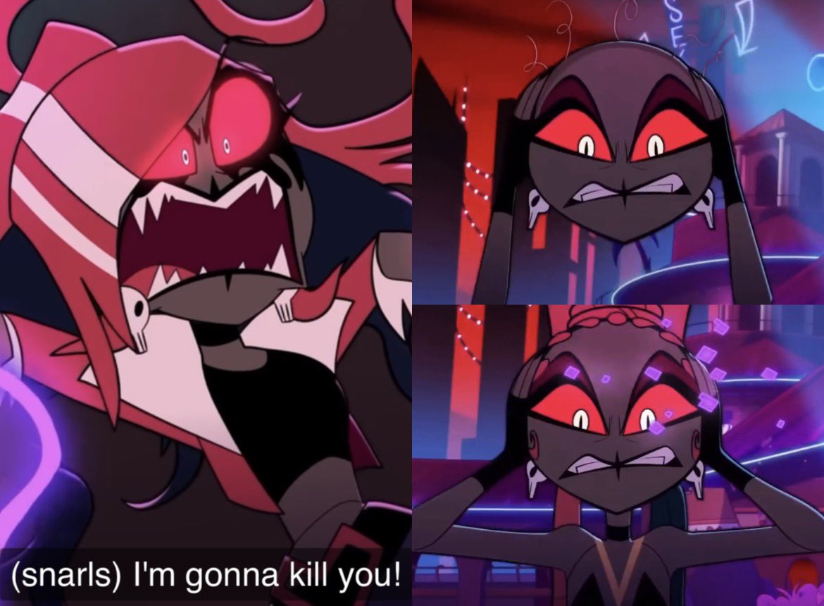 I just realized Velvet threw a huge tantrum over her ruined hair, even though she can regenerate it in 0.1 seconds.