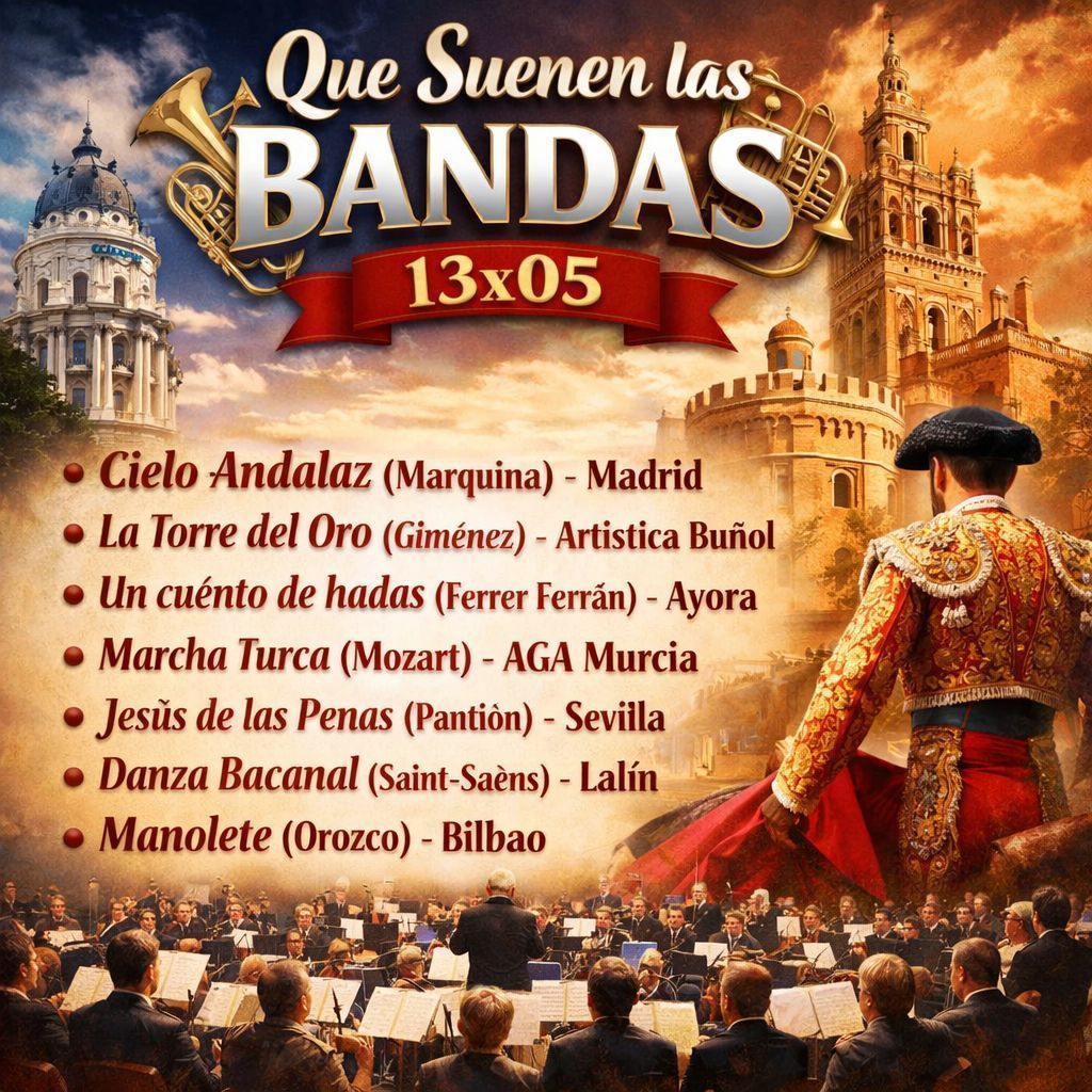 Que suenen las bandas | Jueves 12 de febrero a las 23h | Domingo a las 19h buff.ly/JRXUDC8