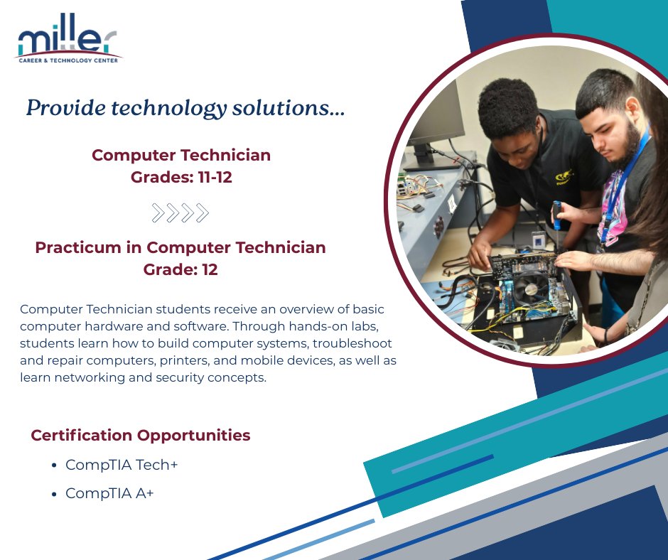 Miller Career & Technology Center tweet media