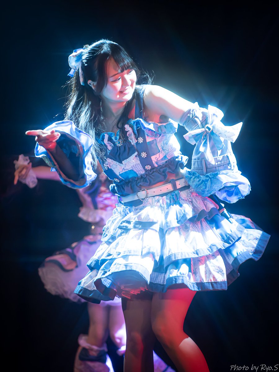 ななみさんの１枚

スポットライトが当たったほんの一瞬。

キラキラ輝くななみさんを撮れたのは素直に嬉しい😊

#青春のフロンティア
#ファニエポ掲載OK
#蒼瀬ななみ
#青フロ