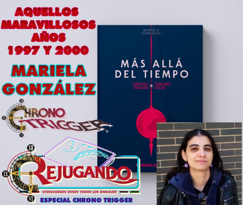 Esta noche de Lunes a las 22:00
🎙️AQUELLOS MARAVILLOSOS AÑOS🎙️
⌛1997 Y 2000🕰️⏳

Hoy viene Mariela González, redactora, marketing, novelista y autora entre otros de Más allá del tiempo de <a href="/HeroesdePapelES/">Héroes de Papel 📚👾</a>, perfecto para nuestro Especial Chrono Trigger.

¿Te vienes?