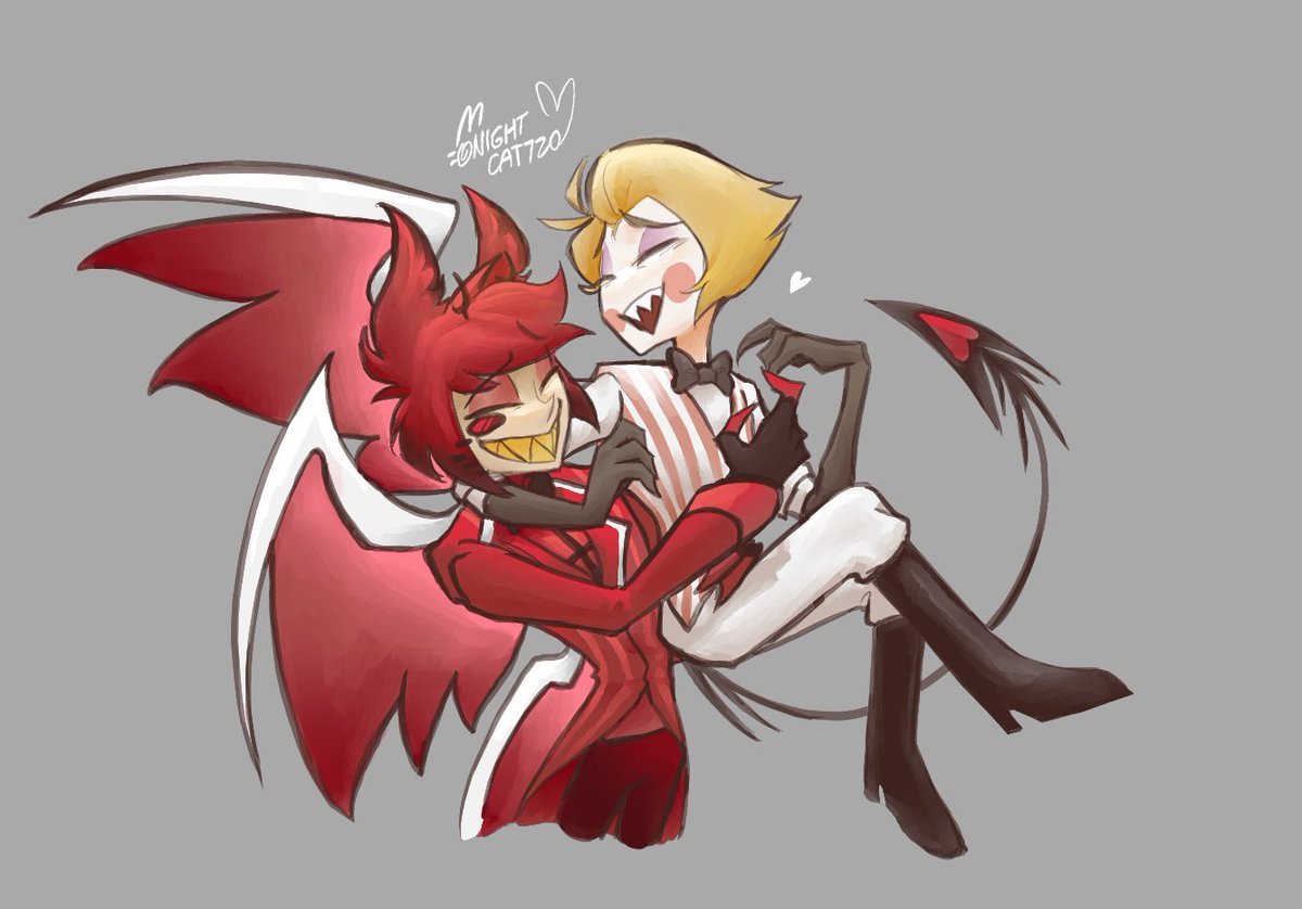NightCat720's tweet image. Hug 

#radioapple #HazbinHotel #HazbinHotelFanart