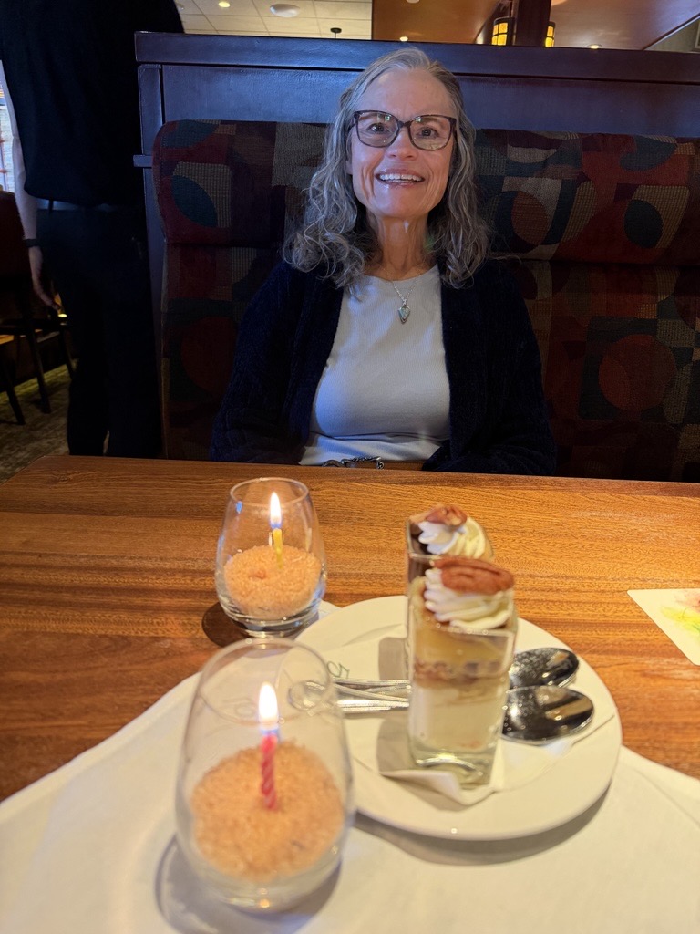 mybookshepherd's tweet photo. Birthday month rolls out … lunch with daughter Shelley— her birthday too!
#BirthdayMonth #BirthdayLunch #MotherDaughter #Celebration #LunchDate https://t.co/BNwTjzhFdi