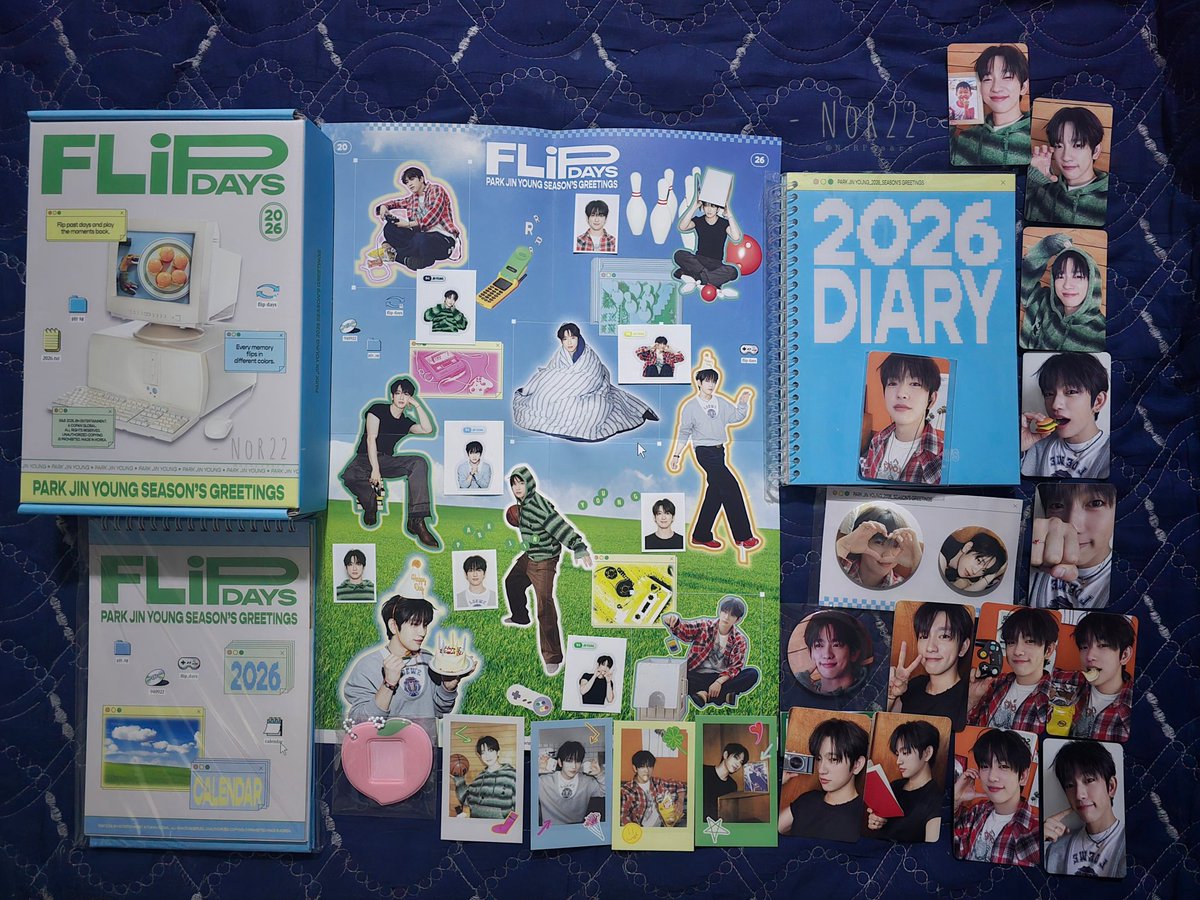 มีใครให้มากกว่านี้อีก
โฟโต้การ์ดมีกี่แบบ เอาไปให้หมด
ไม่ต้องสุ่ม ไม่ต้องลุ้นกัน
น่าหมั่นเข้ว เป็นที่สุด

#PemiipemieReview
#2026SEASONSGREETINGS 
#PARKJINYOUNG 
#JINYOUNG #박진영