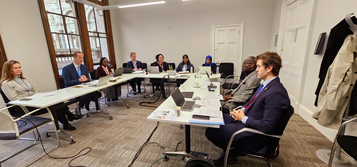 Thank you, Samrita Sidhu, Steven Sabey, Uzoamaka Gilpin and Ella Carpenter, of <a href="/FCDOGovUK/">Foreign, Commonwealth & Development Office</a> for a very productive meeting today on strengthening our partnership for Africa’s health.

The United Kingdom’s 🇬🇧 longstanding support and steadfast collaboration continues to make real