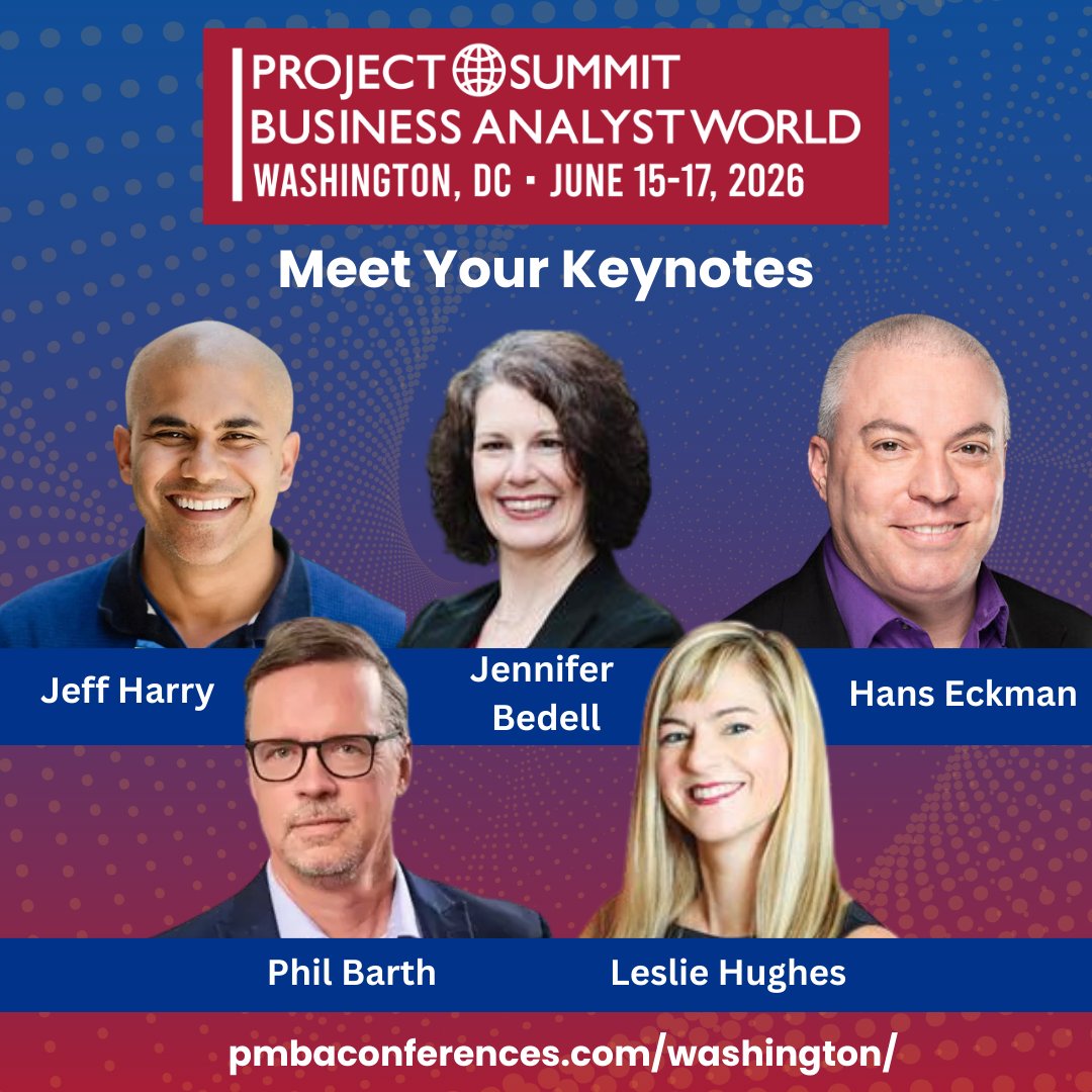ProjectSummit*ProjectWorld*BAWorld tweet media
