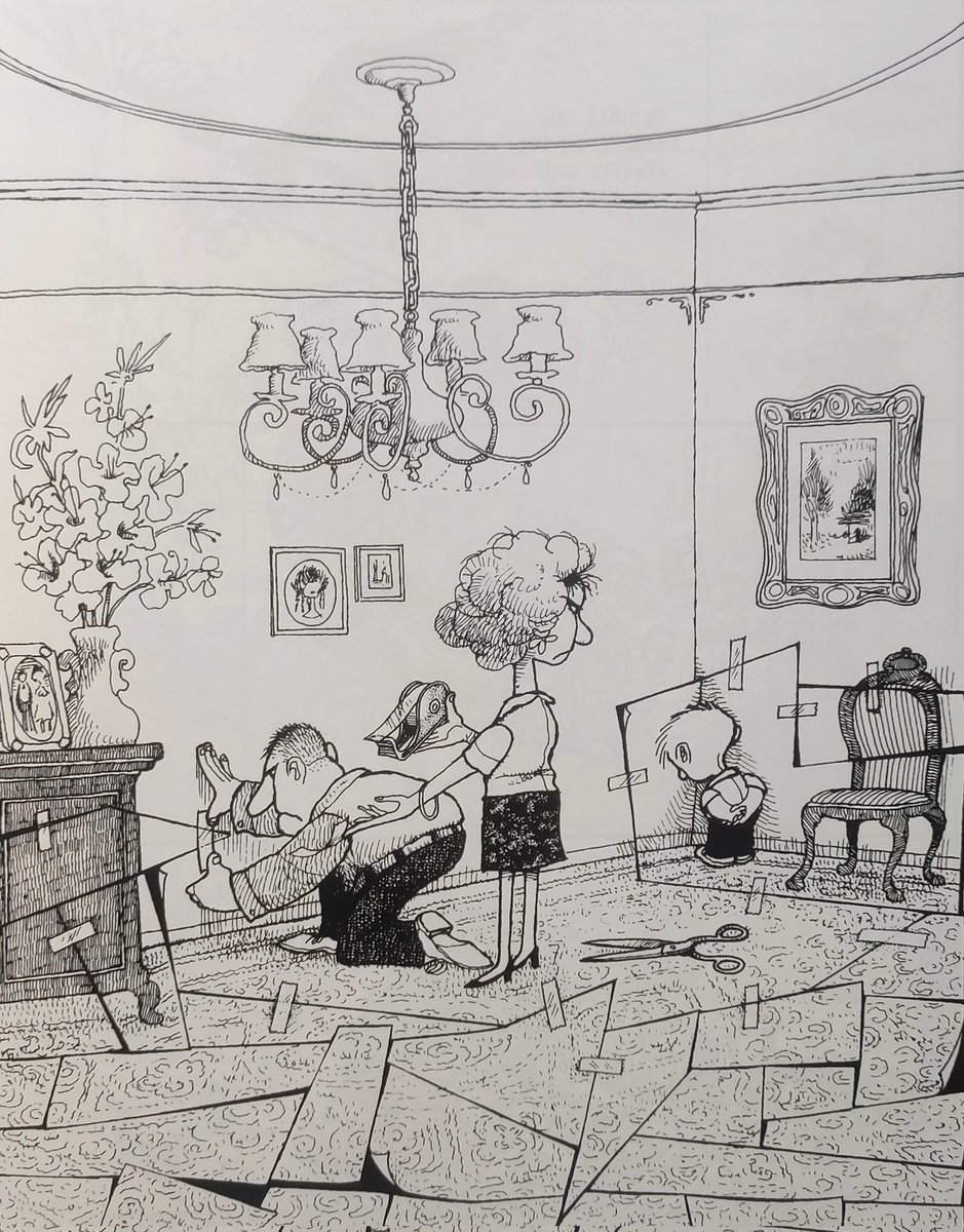 Siempre genial, Quino. Por si acaso nunca dejes el papel celo lejos de las tijeras!