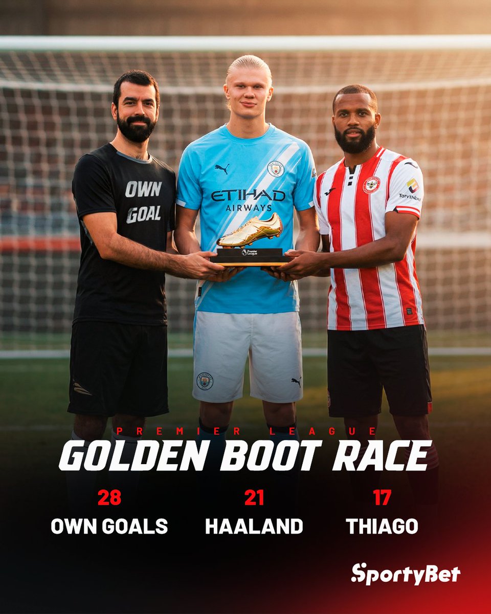 sportybettz's tweet photo. 📊 Magoli ya kujifunga ni mengi zaidi msimu huu wa Premier League kuliko yale ya Erling Haaland au ya Igor Thiago. 😁😆😂

Je, Erling Haaland na Igor Thiago wataweza kufunga zaidi ya idadi ya magoli ya kujifunga?🤔

#EPL #PremierLeague #Owngoals #Haaland #IgorThiago https://t.co/ciKl1rOXjP
