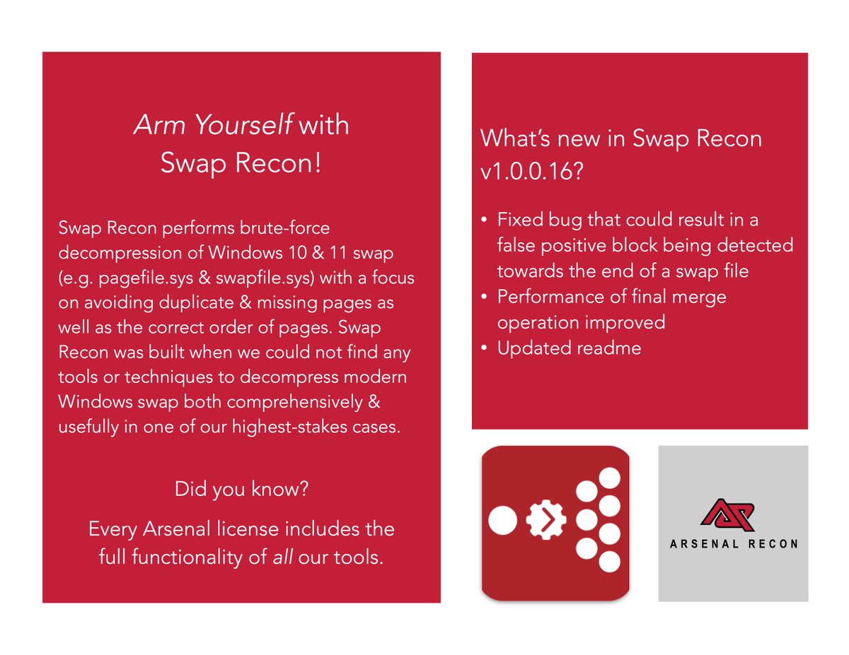 Arsenal Recon tweet media