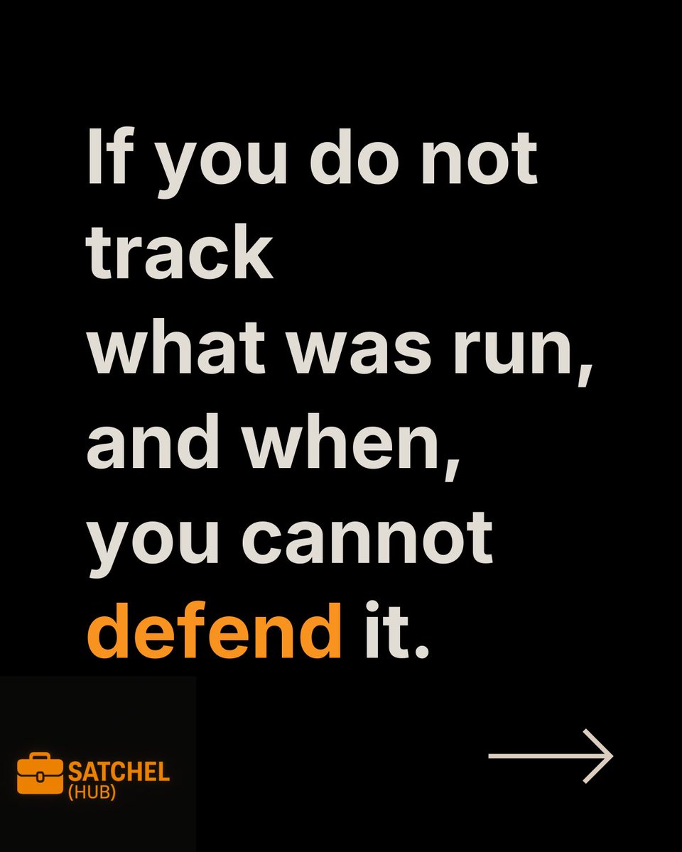 Satchelhub's tweet photo. Background checks don’t end risk. They start it. Checks expire, facility policies differ, and what matters is defensibility: what was run, for whom, and when.

That’s why we’re building SatchelHub. Compliance isn’t a file. It’s a trail.

#HealthcareStaffing #Compliance #RiskMgmt https://t.co/Rxp9DXE83a