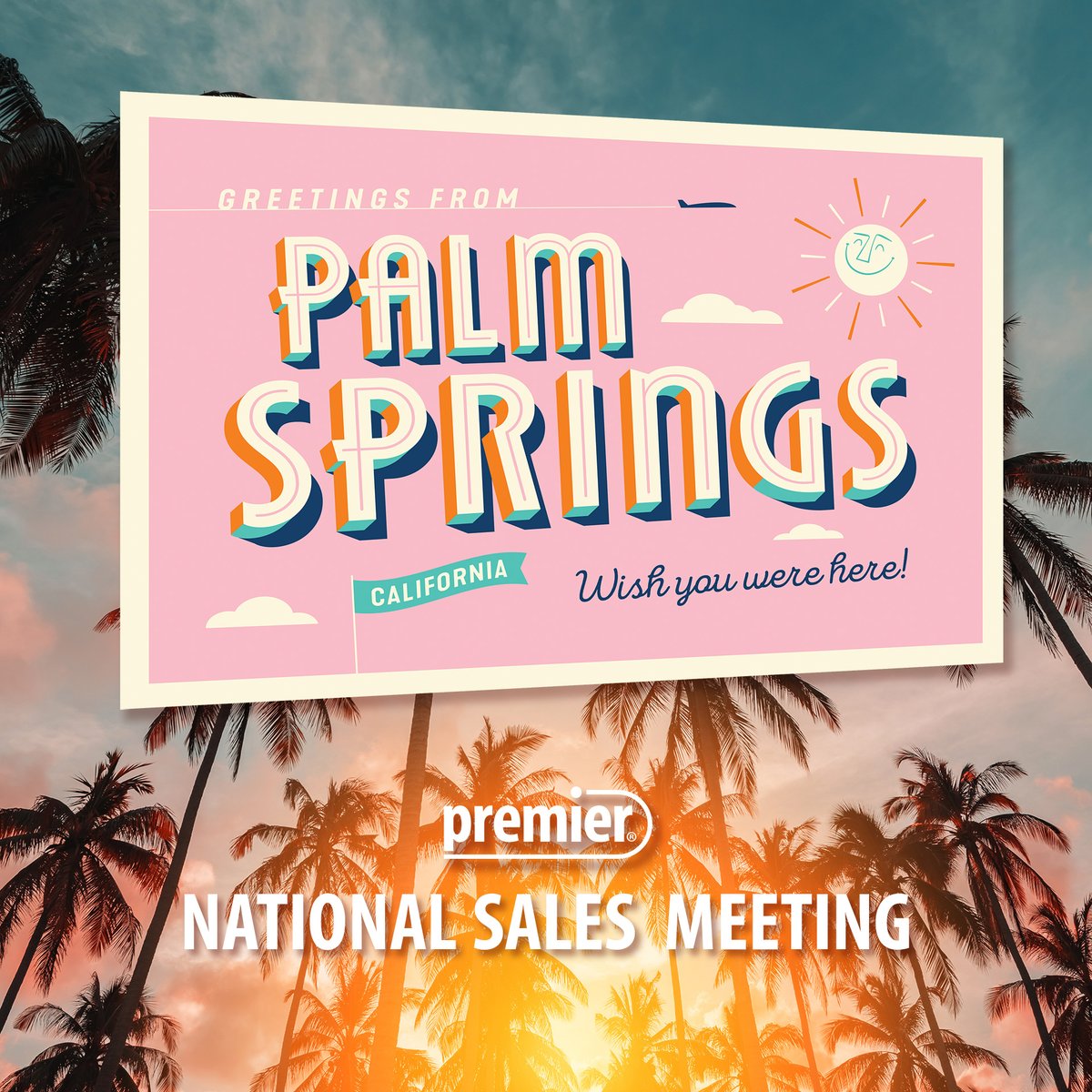 ☀️ Greetings from sunny Palm Springs, California! We're working together on bringing you the best that Premier has to offer at our annual National Sales Meeting. #bestteamindental #premierdental #nationalsalesmeeting #premiernsm