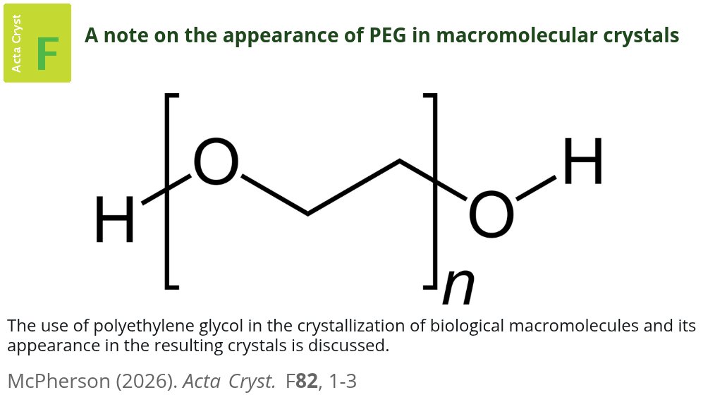 Structural Biology Communications tweet media