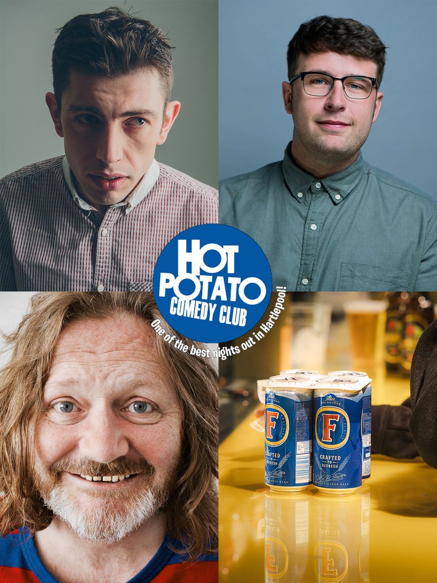There's nothing better than the first crack open of the can at our Hot Potato Comedy Club... if you know, you know.😉

🎤Line-up
Chris Washington, Danny Deegan, John Fothergill

Grab your tickets today 👉culturehartlepool.com/events/hot-pot…

📆Saturday 28th February, 8pm