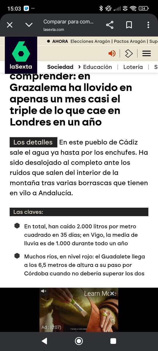 angel_ito147's tweet photo. Quién enseña geografía en el grupo a3media? @_anapastor_ @sandrasabates11 @SandraGolpeA3TV @laSextaTV @sextaNoticias 
Guadalete es de Cádiz!!!! Leer el final!! https://t.co/ND5aZ0METE