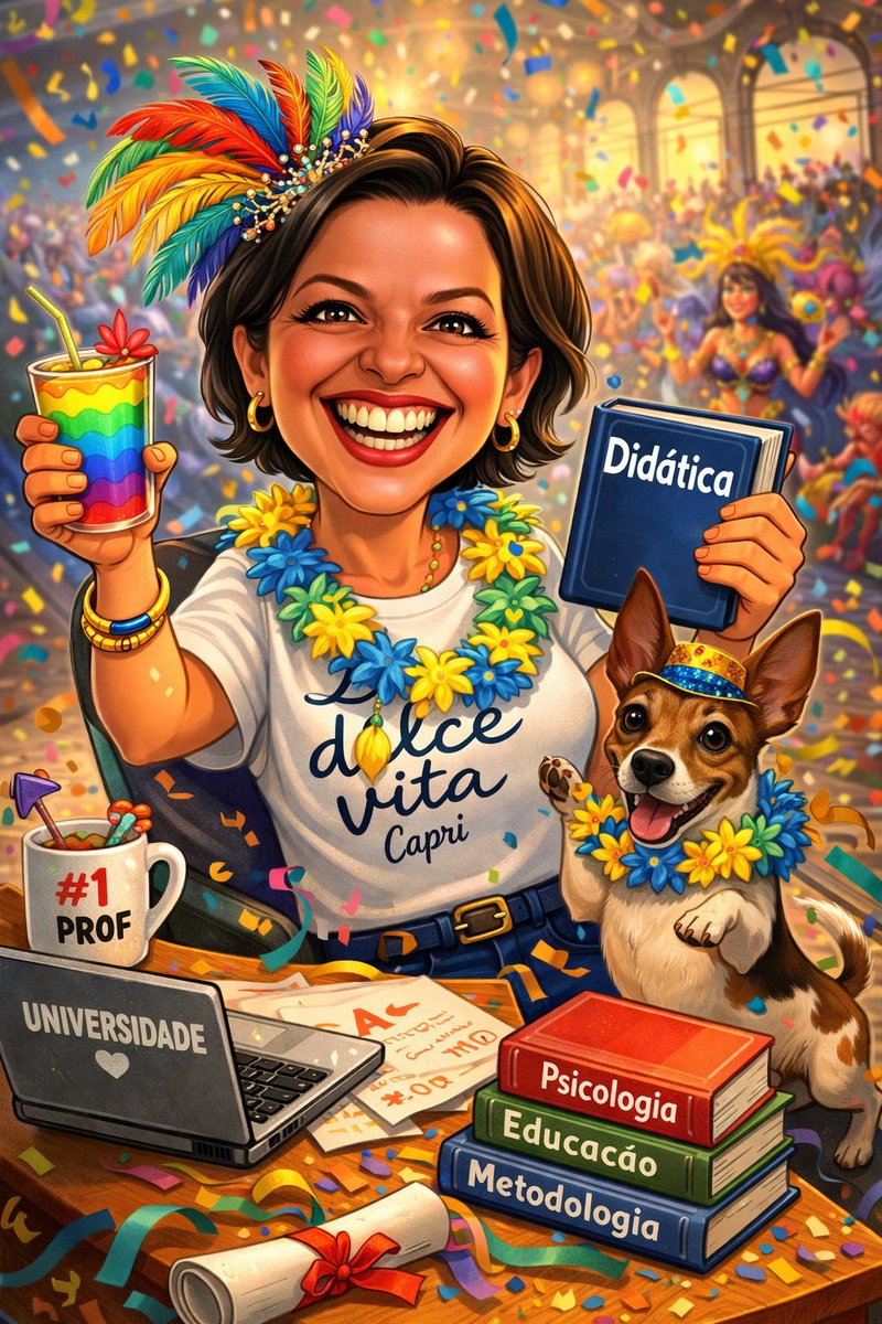 CConectada_'s tweet photo. Feliz semana em ritmo de carnaval… ChatGPT caricature trend 🎉🎉🎉

Conhecimento em movimento, sociedade em transformação 💙💚 

Siga também as nossas mídias sociais (link na bio) e fique conectado com todas as novidades!

#contabilidadeconectada #contabilidade https://t.co/Q3f3j7WzgI