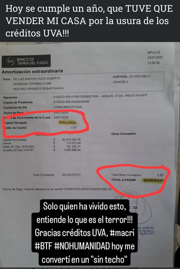.<a href="/Kicillofok/">Axel Kicillof</a> Prometieron solución a la USURA UVA <a href="/JCuattromo/">Juan Cuattromo</a> Miles de argentinos perdiendo todo <a href="/PabloJ_LopezOK/">Pablo J. López</a> BASTA DE UVA 👇👇👇