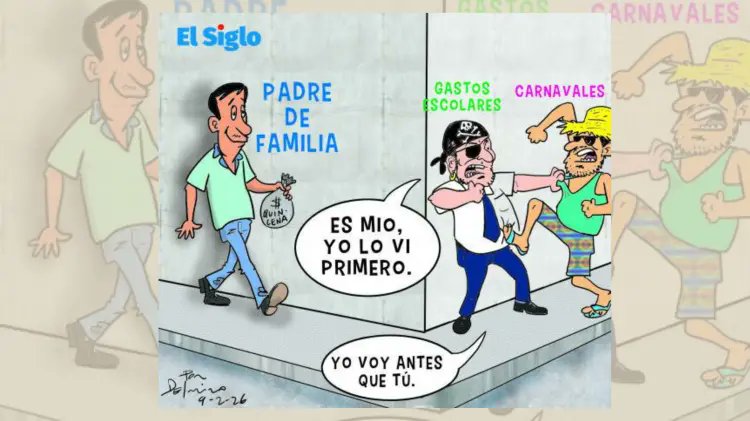 Morgan y Drake juntos...Caricatura de <a href="/delmiroquiroga/">Delmiro</a>