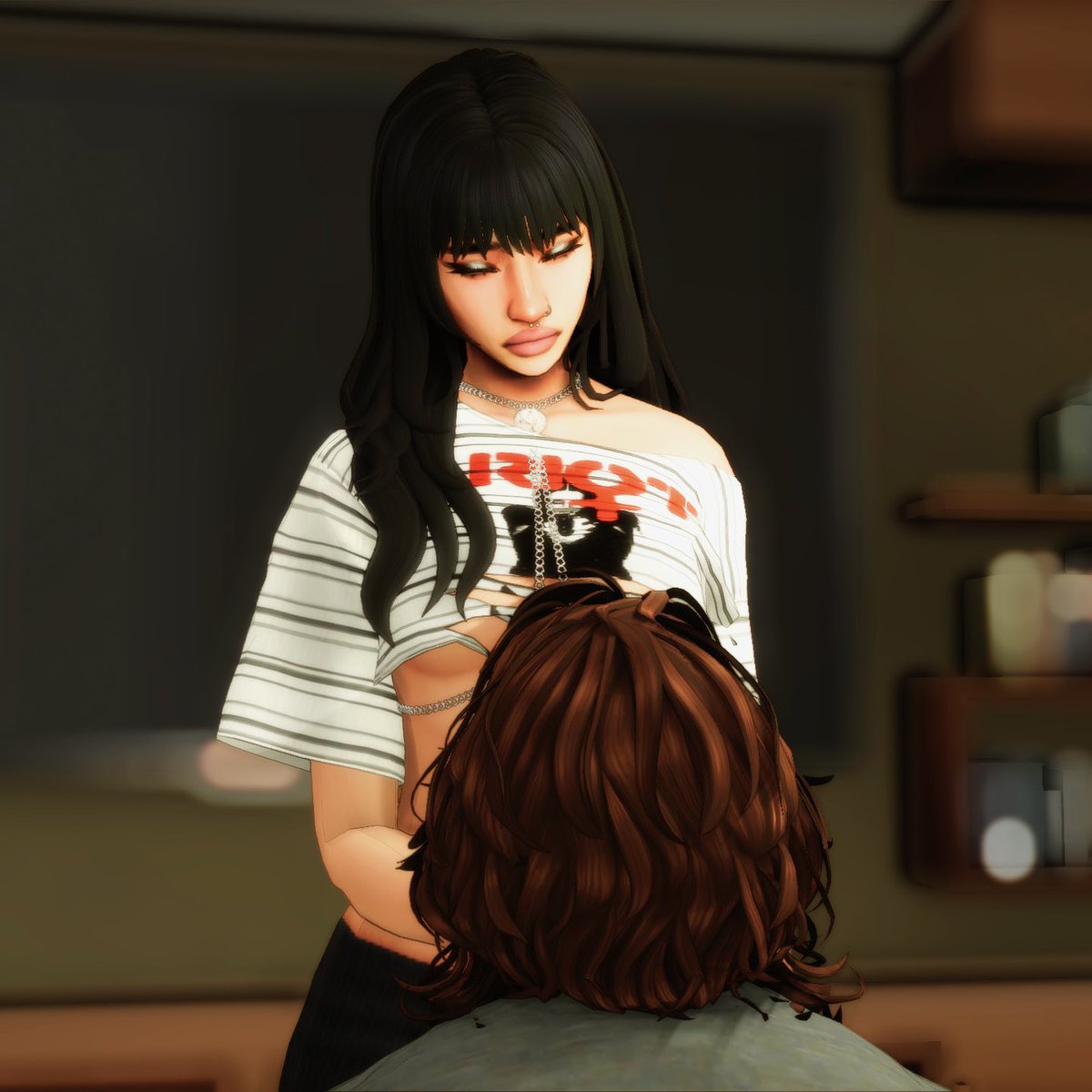 simschee's tweet image. I wouldn’t wanna let go of her either