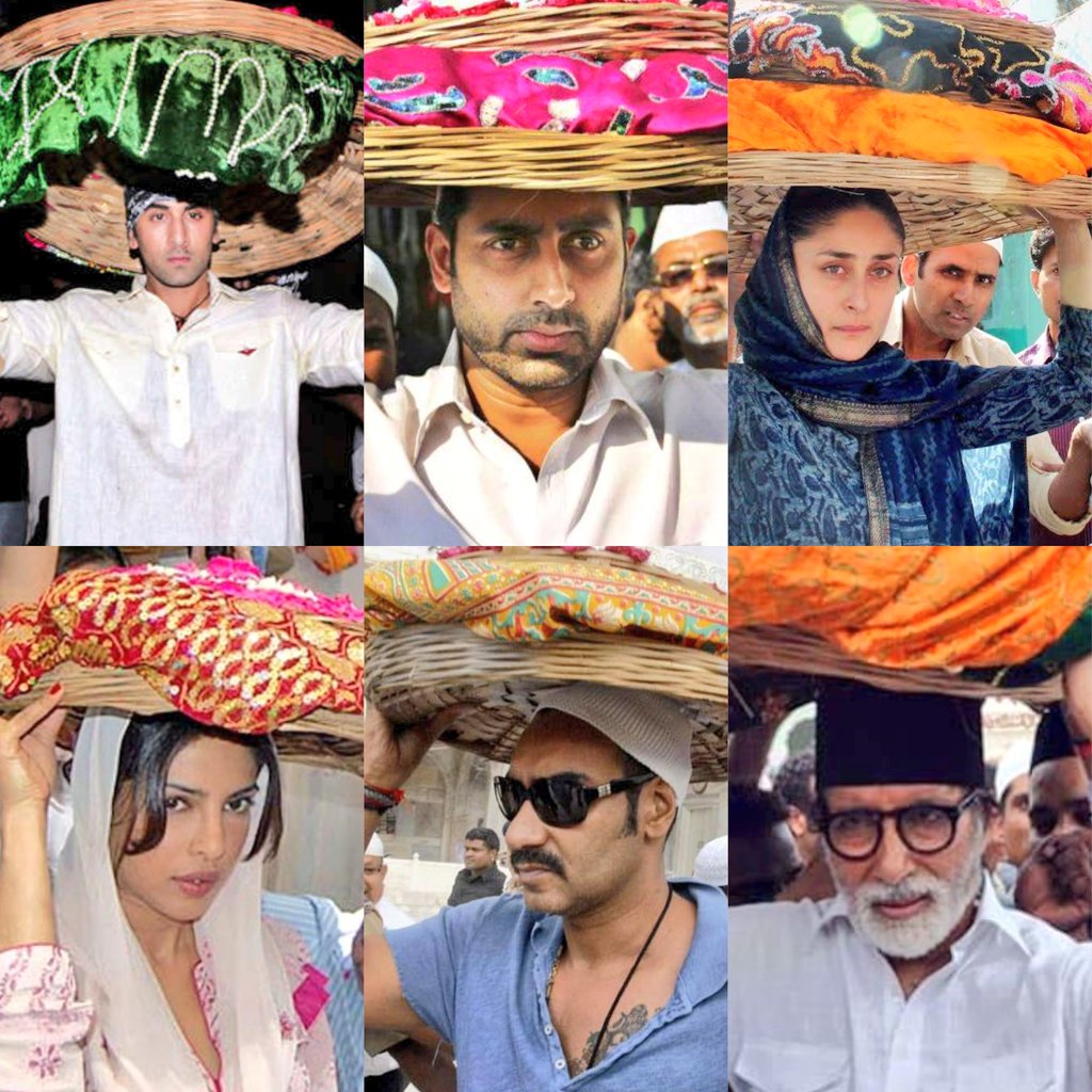 Tushar_KN's tweet photo. Everything was fine as long as Bollywood went to Ajmer Dargah https://t.co/4tZGveIyMI