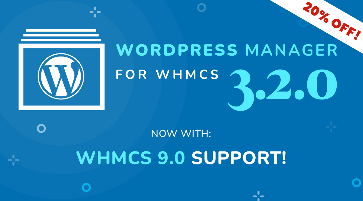 Get WordPress Manager For WHMCS now 20% OFF!

With this popular tool, handling #WordPress instances happens right where you already work, inside #WHMCS.

Version 3.2.0 is here, bringing full WHMCS 9.0 support and making the workflow stronger than ever: modulesgarden.com/products/whmcs…
