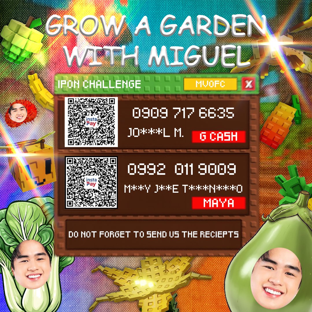miguelvrgr_ofc's tweet image. Welcome to the 𝗚𝗥𝗢𝗪 𝗔 𝗚𝗔𝗥𝗗𝗘𝗡 𝗪𝗜𝗧𝗛 𝗠𝗜𝗚𝗨𝗘𝗟 Ipon Challenge, where every peso you save is a seed in our community garden. 🧑‍🌾

Join the Ipon Challenge and let’s see how much we can harvest. 🍆🥬💸

#MiguelVergara | #MiggiesOFC