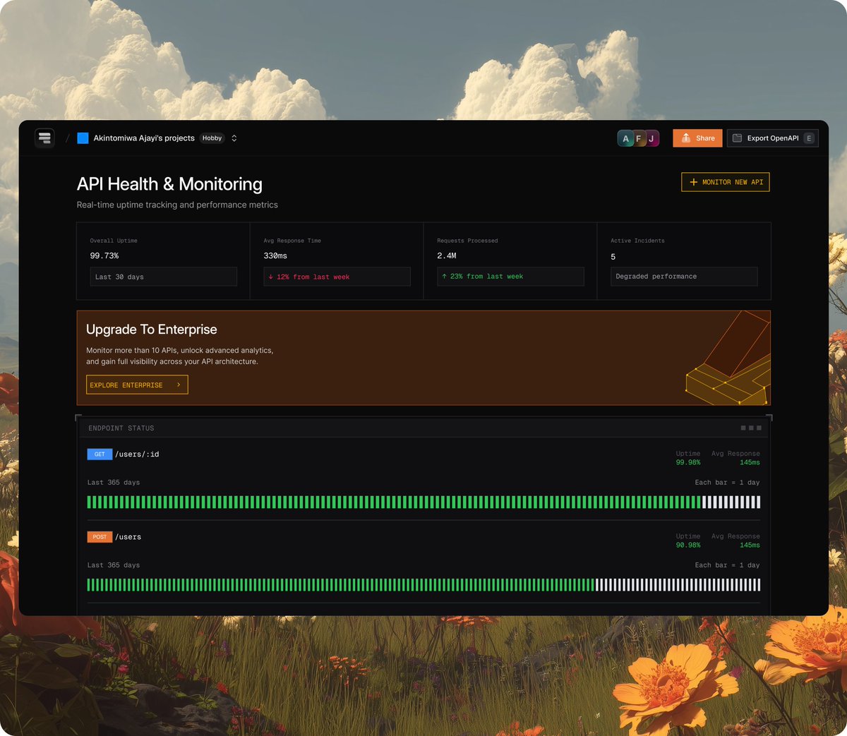 theakintomiwa's tweet image. wip — making dev tools less ugly.