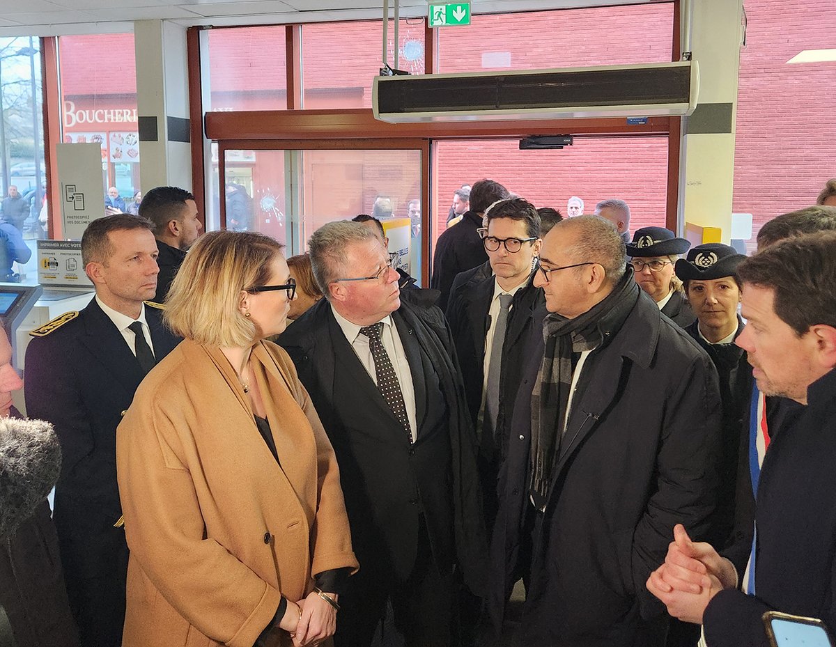 Image de Préfet des Ardennes - 05/02/2026, Christian CHASSAING, Préfet des Ardennes 🇫🇷🇪🇺, a accueilli Laurent Nuñez, ministre d