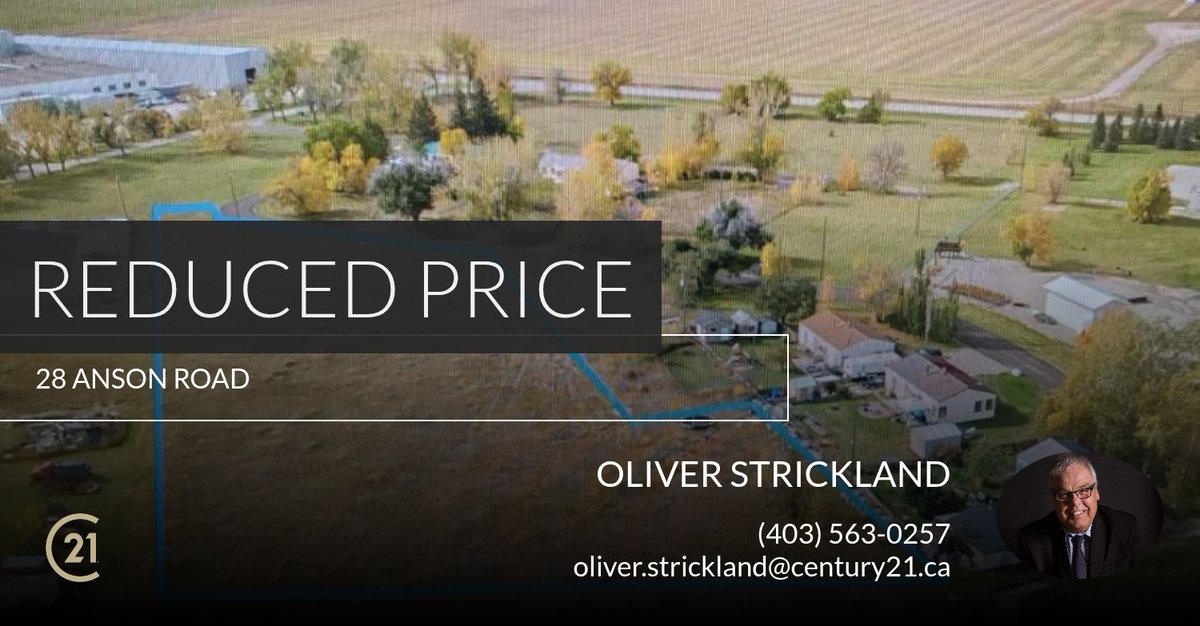 ShStrickly's tweet photo. 📍 Reduced Price 📍 This recently reduced home at 28 Anson Road in Claresholm won't last long, so, don't wait to set up a showing! Reach out here or at (403) 563-0257 for more information!

https://t.co/rf3niZxtwd https://t.co/eMBqrbJNXO https://t.co/rmn3ey8POP