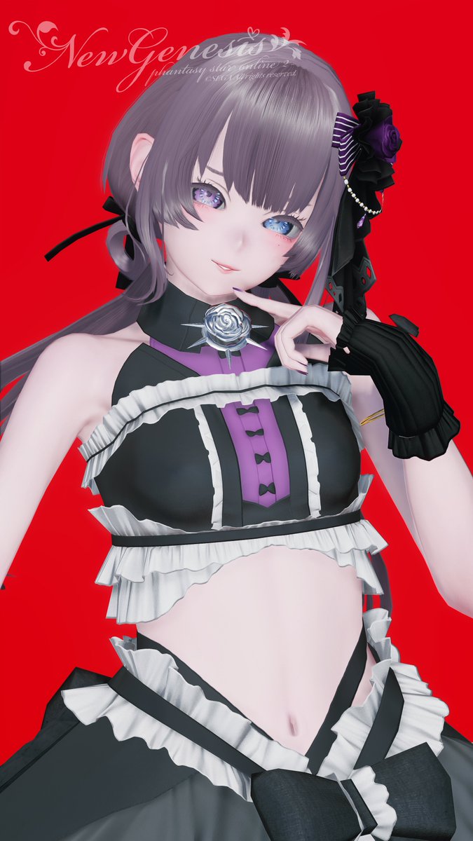 LiV_PSO2's tweet photo. 💋
#メンテの日じゃないけどssを貼る
#PSO2NGS_SS #LiV_SS #ma7ロゴ https://t.co/VQV1OI9wHA