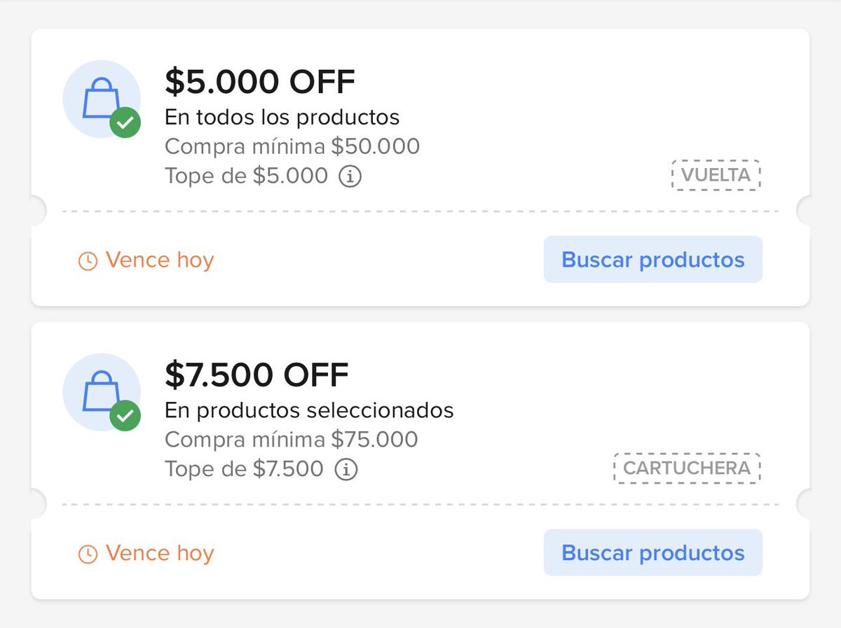 tbdescuentos's tweet photo. Cupones para usar en mercado libre 
#mercadolibre #cuponmercadolibre #cupones #Argentina https://t.co/rLMhqEClTf