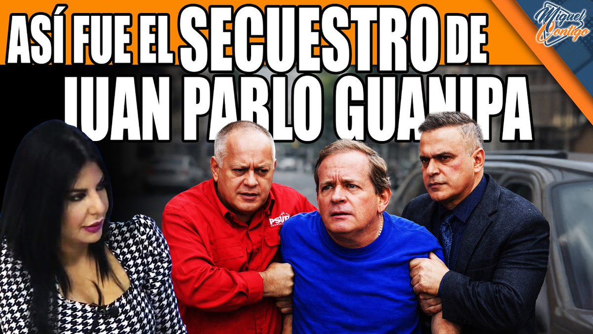 🔴 EN VIVO

ASÍ FUE EL SECUESTRO DE JUAN PABLO GUANIPA

Juan Pablo Guanipa fue nuevamente detenido la madrugada de este lunes, a pocas horas de su excarcelación. El fiscal de la dictadura, Tarek William Saab, emitió un insólito comunicado anunciado la decisión por supuesto