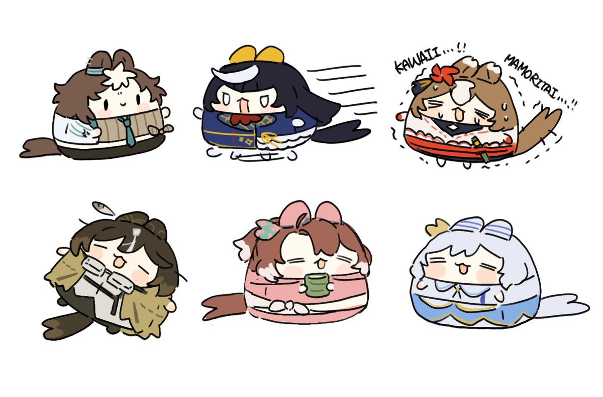 おむすび娘たち～🍙
リプありがとうございます！