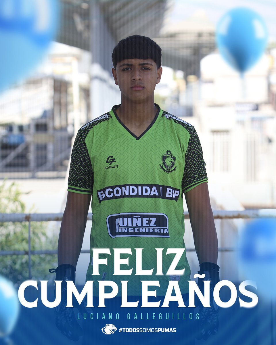 ¡Feliz cumpleaños, Lucianol! 🎈🎉

Que tengas un hermoso día.

De parte de todo el equipo de CDA LA REVISTA le deseamos un gran día 🔥💪

#VamosPumas 🔵⚪️