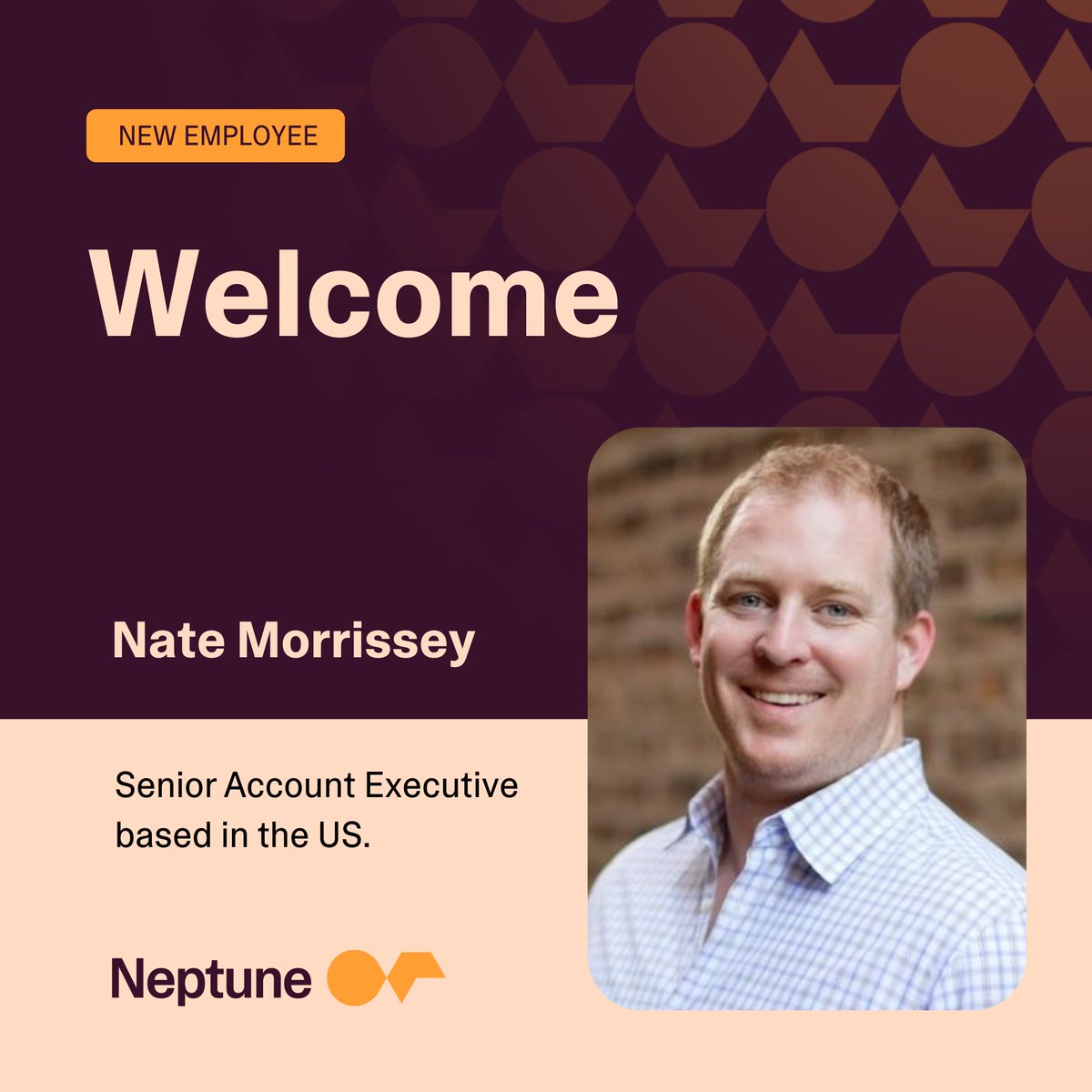 bartcleff's tweet image. We’re excited to welcome @Nate Morrissey to the #NeptuneCrew as Senior Account Executive, US 🇺🇸 We’re excited to have you on board and look forward to the impact you’ll make with our customers.

#NewHire #WelcomeToTheTeam #NeptuneCrew #NeptuneDXP